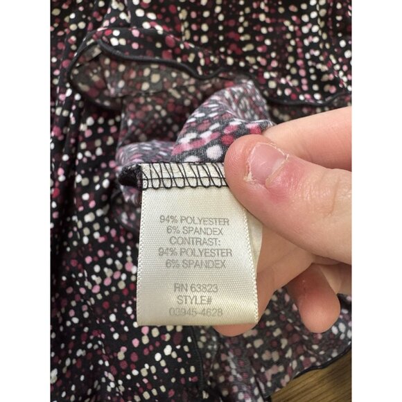 C.J. Banks Christopher & Banks Women Midi Dress Size 1X Stretch Office Classic - Picture 6 of 9